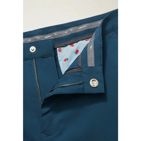 Bonobos Justin Rose Highland Tour Shorts Marine Blue 10” Golf Shorts Size 36 - Picture 4 of 12